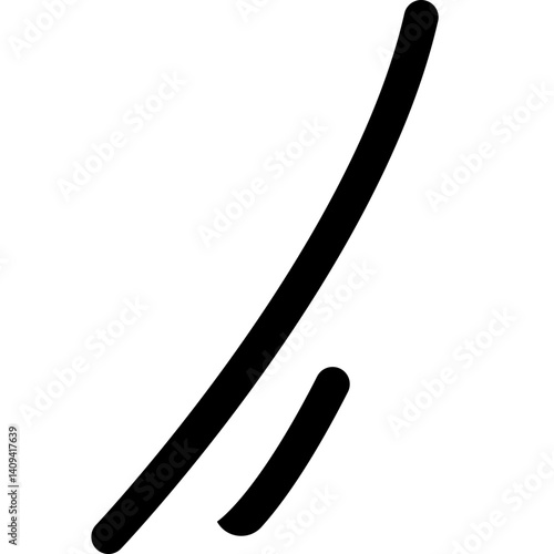 hockey stick and puck