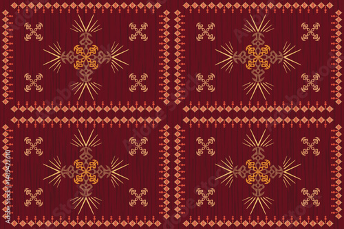 Abstract Ethnic Art, Geometric Design, Tribal Seamless Pattern, Fabric Pattern, Print Pattern, Pattern, Art, Cover, Prints, Wallpapers, Carpet Designs, Patterns on products.
