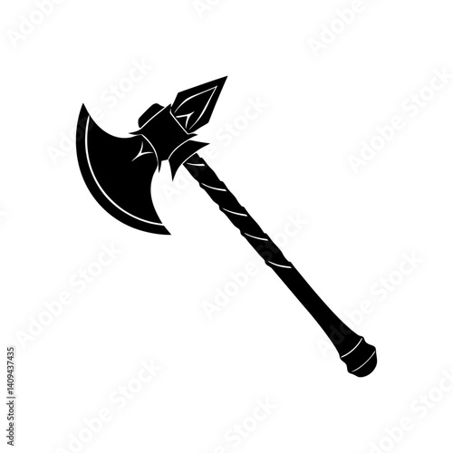 Tomahawk Silhouette vector illustration