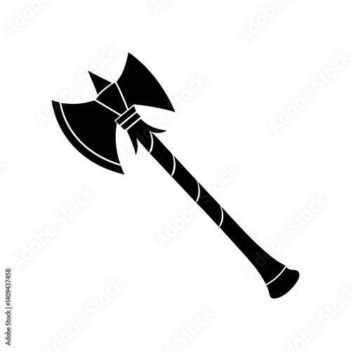 Tomahawk Silhouette vector illustration