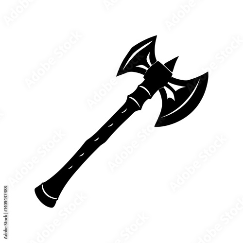 Tomahawk Silhouette vector illustration