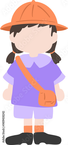 꼬마, 사람, 학교, 국민, 남자아이, 여자아이, 유치원, 어린이, 가방, 