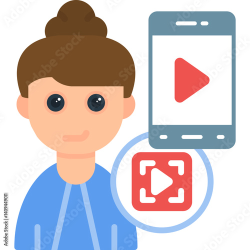 Social Media Icon Vector Element