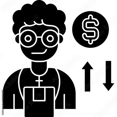 Cash On Delivery Icon Vector Element