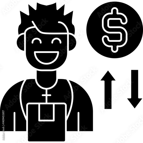 Cash On Delivery Icon Vector Element