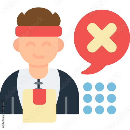 Complain Icon Vector Element