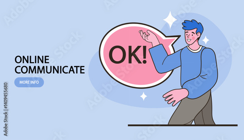 Wallpaper Mural Man carrying heavy burden the word OK. stop always saying ok. accept all work or project causing overworked. too much responsibility. he accepted to help colleagues. hard work. Vector illustration. Torontodigital.ca