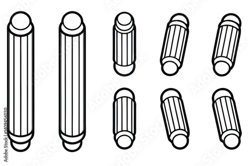 grips line art perfect for gym themed artwork