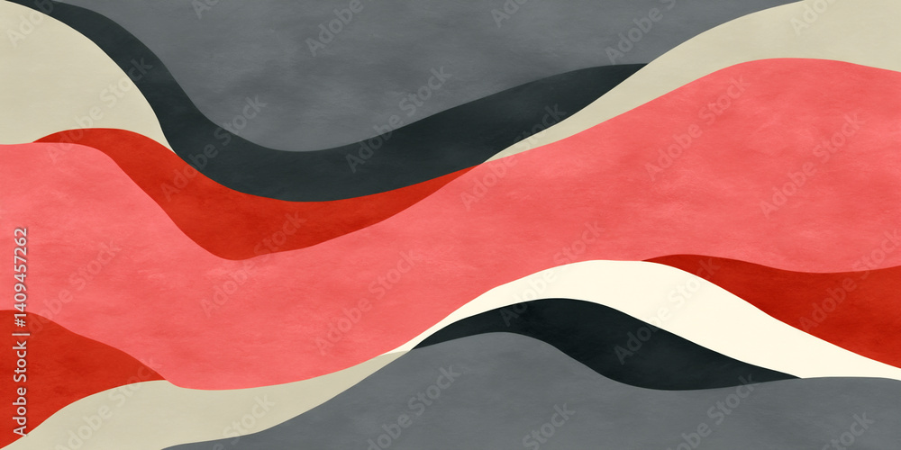 Naklejka premium Exploring Vibrant Abstract Shapes and Forms in Modern Design for Banners and Artistic Expressions