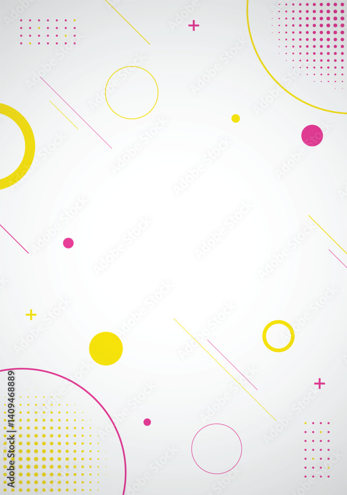 Obraz premium Colorful Geometric Abstract Background for Design Projects