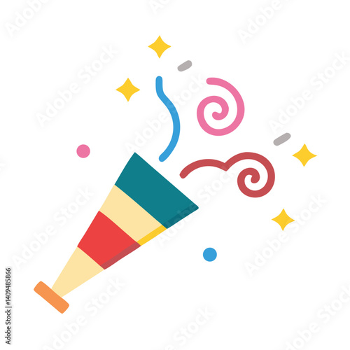 Party Horn Icon Representing Celebration Noise