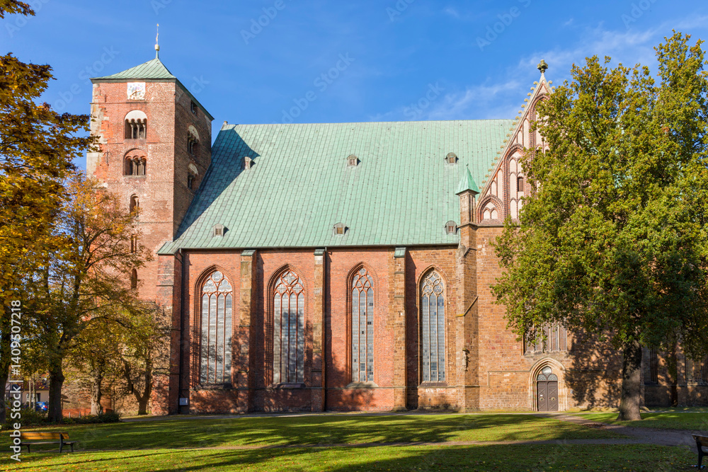 Fototapeta premium Cathedral at Verden, Lower Saxony, Germany