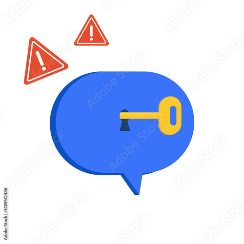 Cyber crime. Characters loss personal data, answering a scam call and get spam mail with virus. Online crime concep account,