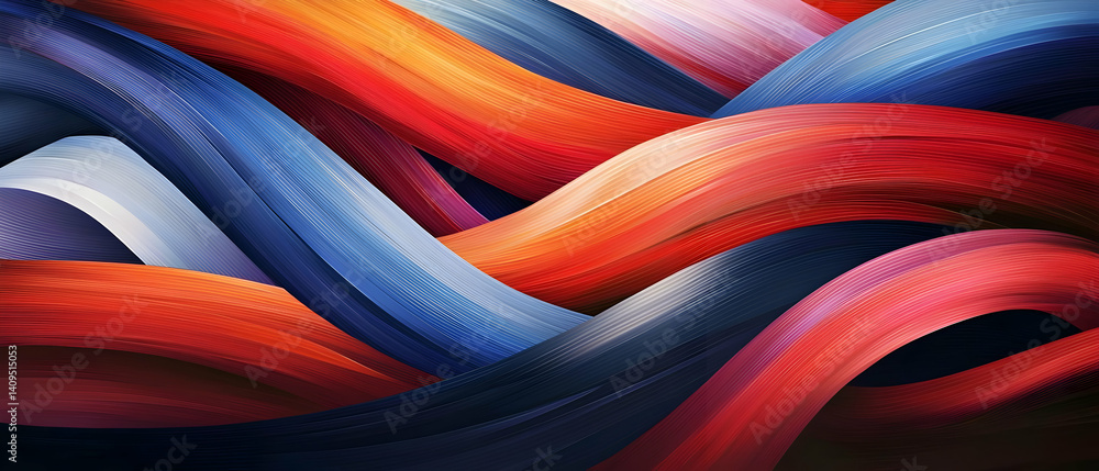 Abstract Flowing Colors Abstract Flowing Colors