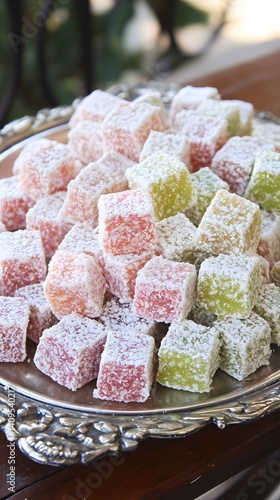 Delicious Turkish Delight Cubes Assorted Flavors