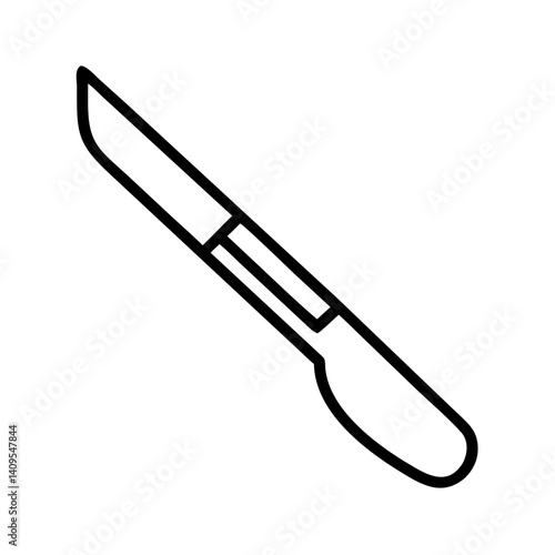 Scalpel surgical blade incision medical surgery tool dissection knife healthcare instrument scalpel