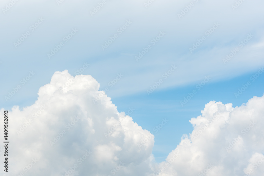 Cloudscape with blue sky and white clouds Cloudscape with blue sky and white clouds