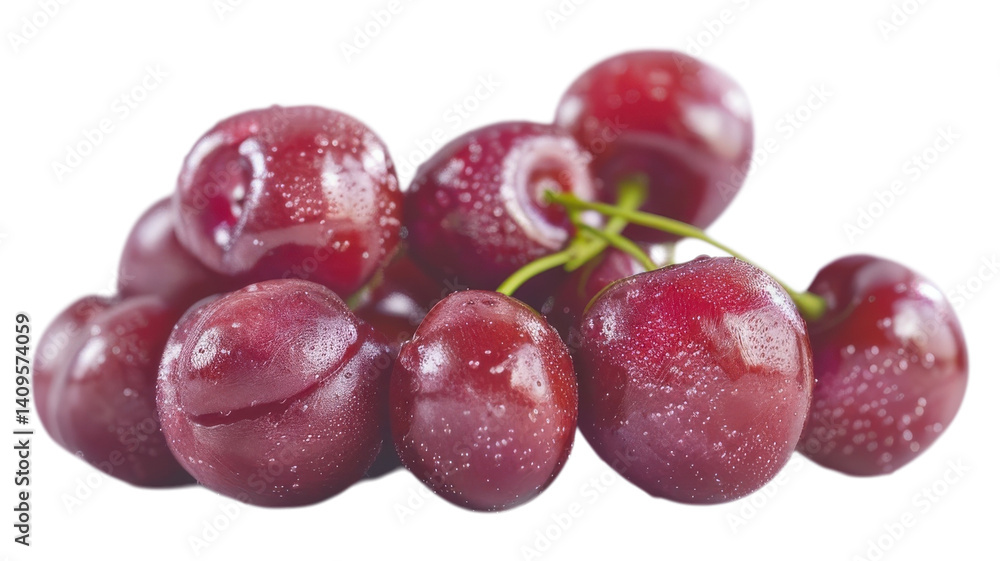 Luscious Cherries Close up of Ripe Cherries Perfect for Food and Drink Advertising Luscious Cherries Close up of Ripe Cherries Perfect for Food and Drink Advertising