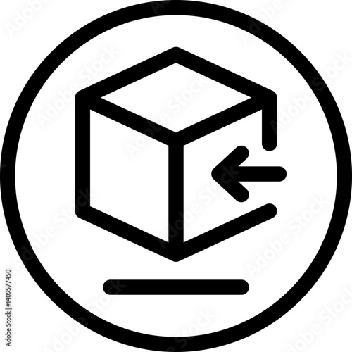 Package Dependencies Outline Style Icon