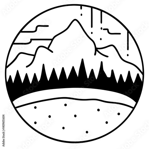 High-res blizzard vector for winter scenes, perfect for digital art and design projects.