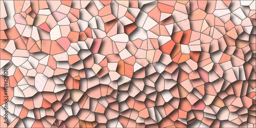 Abstract colorful background with triangles mosaic pattern vector backdrop with hexagons. Multicolored geometric wattled mosaic pattern wallpaper. colorful stoke colors stone tile pattern, vector..	

