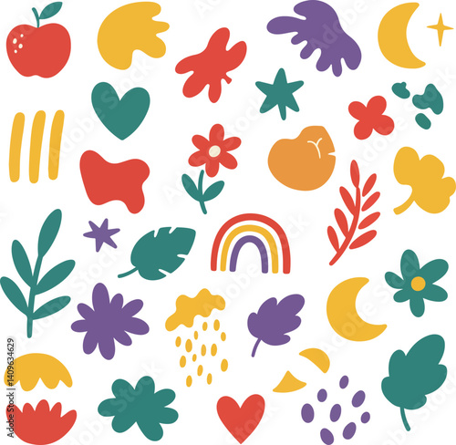 seamless pattern with apples