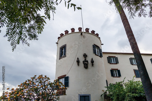 Palace of Saint Lawrence in Old Town of Funchal city, capital of Madeira Island, Portugal