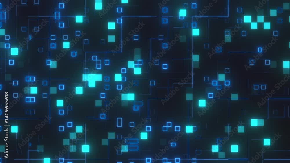 Digital backdrop with blocks and lines. Computer generated 3d render Digital backdrop with blocks and lines. Computer generated 3d render