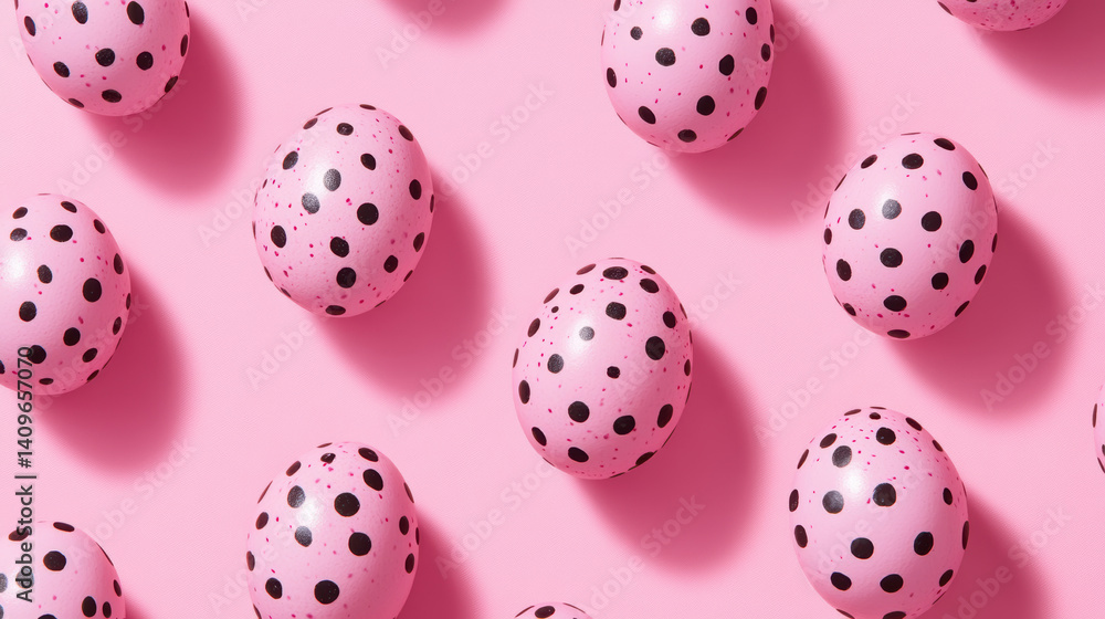 Pink Chocolate Candies Pattern Background Pink Chocolate Candies Pattern Background
