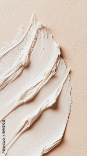 Aestetic soft neutral cosmetic texture. Generativo AI