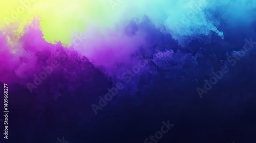 Wallpaper Mural Vibrant, colorful abstract display of swirling clouds. Torontodigital.ca