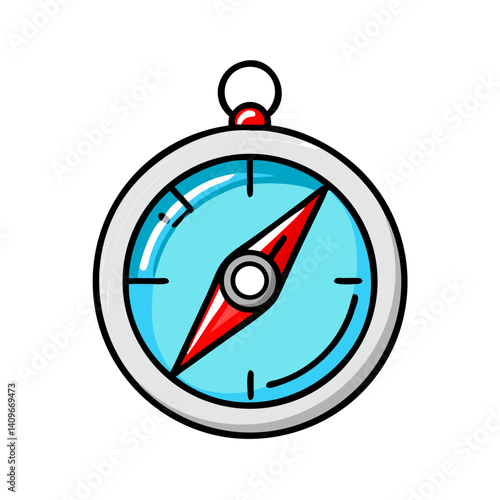 Compass icon – navigation, exploration and travel