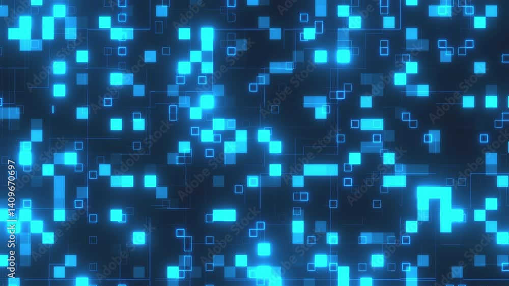 Digital backdrop with blocks and lines. Computer generated 3d render Digital backdrop with blocks and lines. Computer generated 3d render