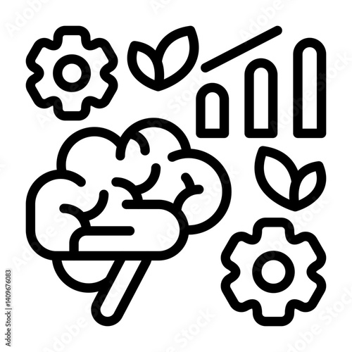 Mind Growth Icon