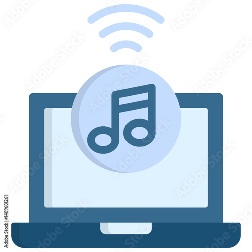 Online Music Icon