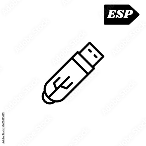 usb flash drive icon