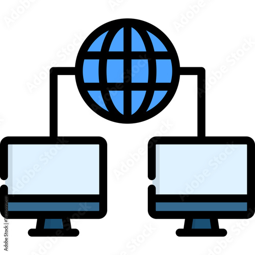 Lan Network Icon