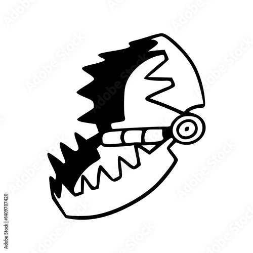 hunting trap graphic
