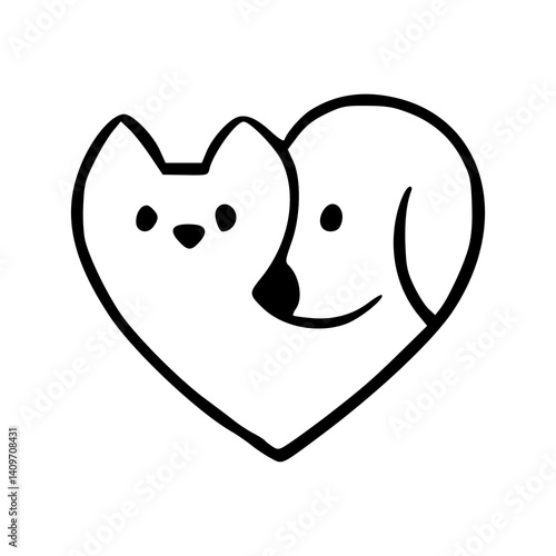love pets graphic