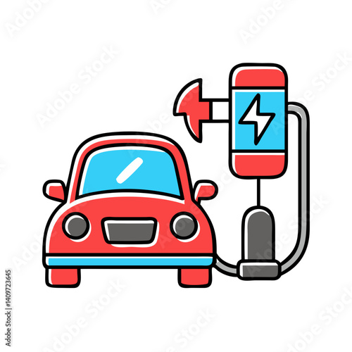 Charging station – electric vehicle infrastructure