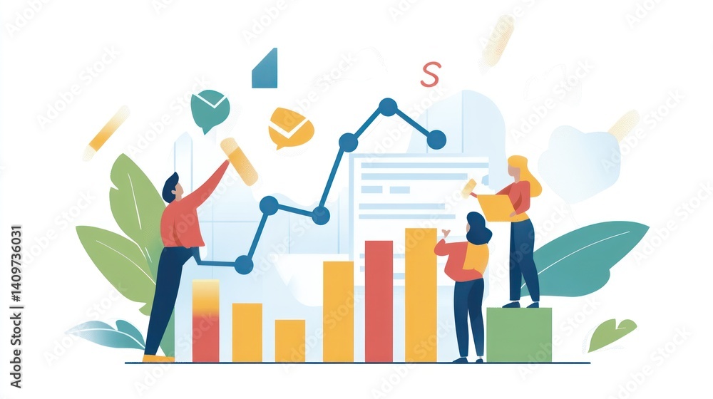 A team analyzes data to drive growth and improve performance. A team analyzes data to drive growth and improve performance.