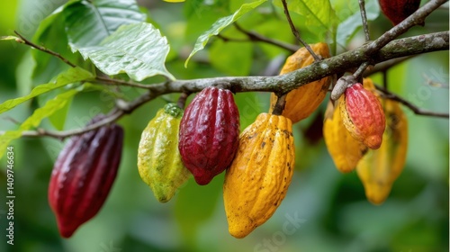 Cacao Tree Stress Relief and Cognitive Boost from Natural Rainforest Source