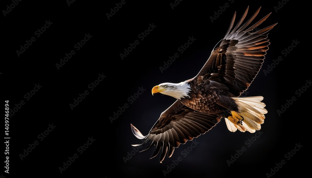 Fototapeta premium eagle in flight