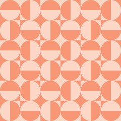 Rideaux Rose clair patrons Modern Geometric Vector Seamless Pattern Digital Paper – Abstract Minimalist Background Design, Repeating Lines and Shapes, Contemporary Printable Texture for Scrapbooking, Web Design, Fabric, Package  © Geri C
