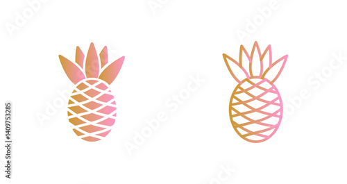 Pineapple Icon Design