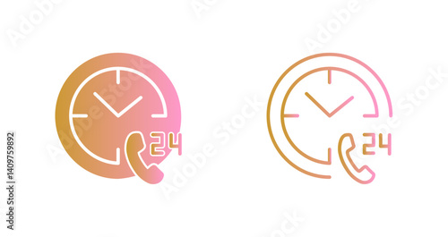Phone Assistance Icon Design