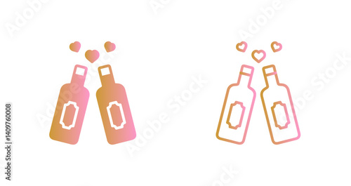 Wine Chill Icon Design