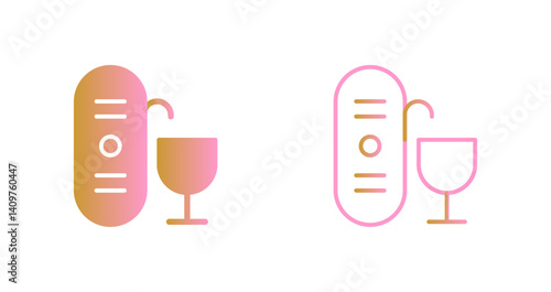 Wine Aerator Icon Design