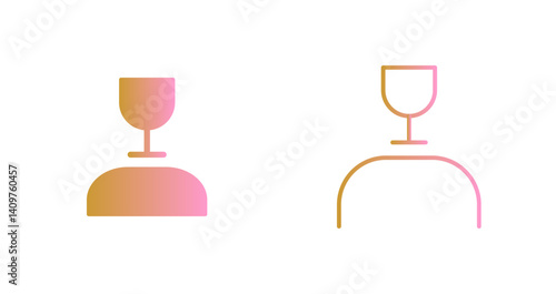 Wine Snob Icon Design