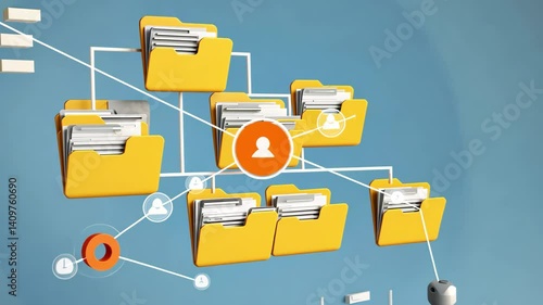 Exploring Data Organization and Management Through Visual Representation of File Structures and Connections